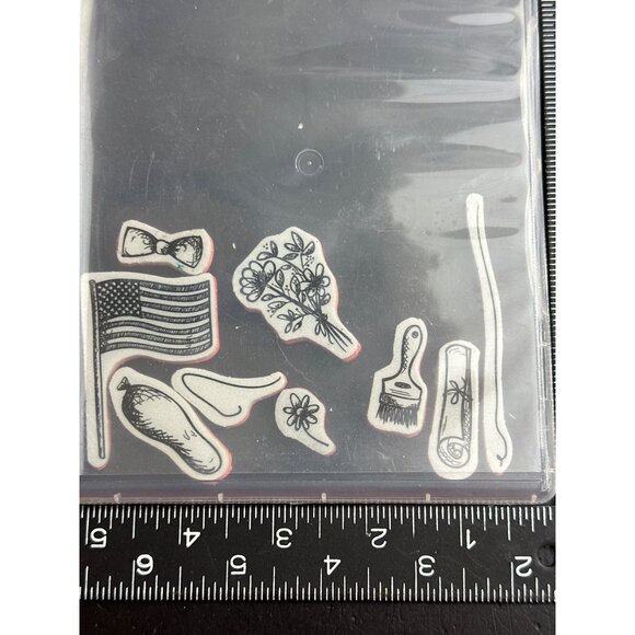 Tim Holtz Stampers Anonymous Crazy Things Rubber Stamp Set CMS237 - Picture 3 of 3